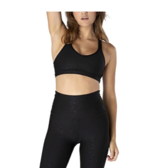 🍃💕NWT Beyond Yoga Double Back Speckle Sport Bra